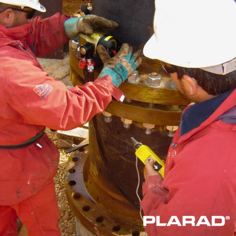 Plarad MX-EC 系列套筒型油壓扭力扳手 Hydraulic torque wrench 現場使用狀態